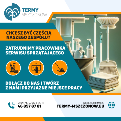 Oferta pracy na stanowisko pomocnicze i obsługi: pracownik gospodarczy - serwis sprzątający