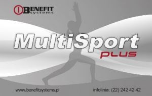 wzór karty Multisport PLUS