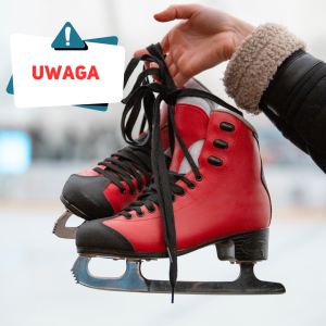 uwaga lodowisko - prace nad wyleniem tafli lodowiska trwają